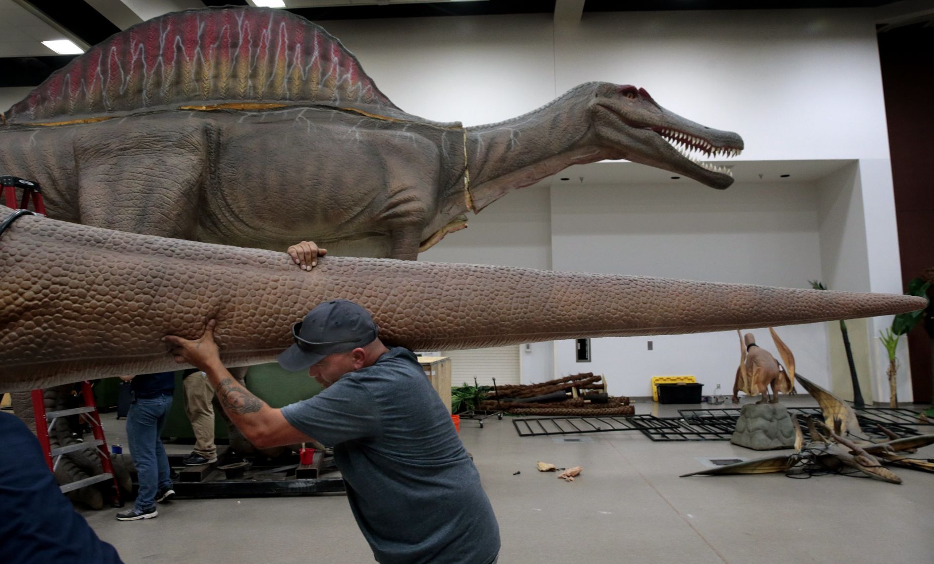 Dinosaurs invade Collinsville this weekend